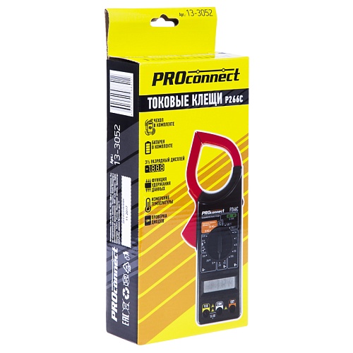 Клещи токовые P266C PROconnect 