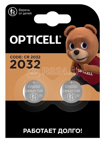 Батарейка Opticell Specialty CR2032 (Lithium, CR2032, 3V) 5060002
