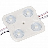 Модуль герметичный CRAFT-2835-4-12V White 170deg (45x43mm, 1.6W, IP67) (Закрытый)