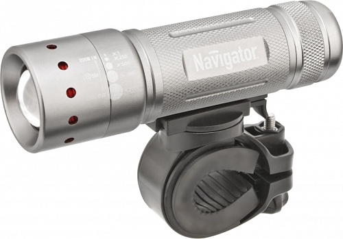 Светодиодный велосипедный фонарь Navigator NPT-B01-3AAA CREE 5Вт