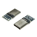 USB3.1 TYPE-C 24PM-035 штекер на кабель, Разъём