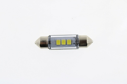 Светодиодная лампа C5W Philips Festoon Ultinon Pro6000 SI LED White 6000K 12V T10.5x38 11854 CU60 X1 