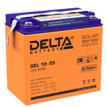 Delta GEL 12-55 (12V, 55Ah)