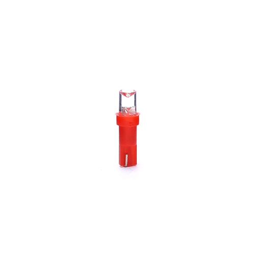 Светодиодная лампа T5 (W1.2W) 12V 1 LED Red 