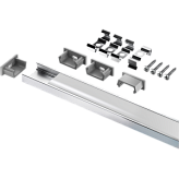 Профиль накладной с экраном Navigator NPR-01-SET (2000х15,7х6) комплект