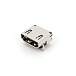 HDMI-DIP-F-19pin гнездо на плату угловой, Разъём