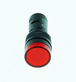 Индикатор ARG2-16FP-W-R220 (AR-AD16-16DS) красный ~220В