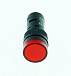 Индикатор ARG2-16FP-W-R220 (AR-AD16-16DS) красный ~220В