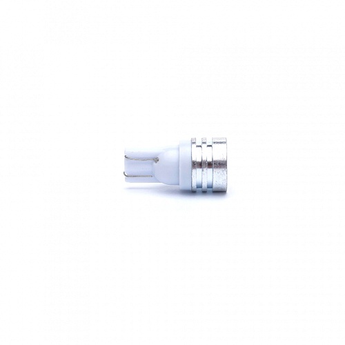 Светодиодная лампа T10 (W5W) 12V 1 HIGH POWER LED White