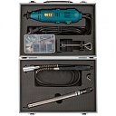 Гравер FIT DG-136AL, 135Вт, 10000-32000 об/мин, (кейс, набор насадок,штатив, гибкий вал)