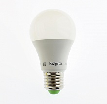 Низковольтная лампа Navigator NLL-A60-10-12/24-4K-E27 (12-24В, 10Вт, аналог 75Вт)