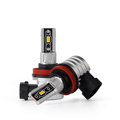 Светодиодная лампа H11/H8/H9/H16  LITE-TRONIC FOG LED 3000K 12V H11FSLEDX2 2шт