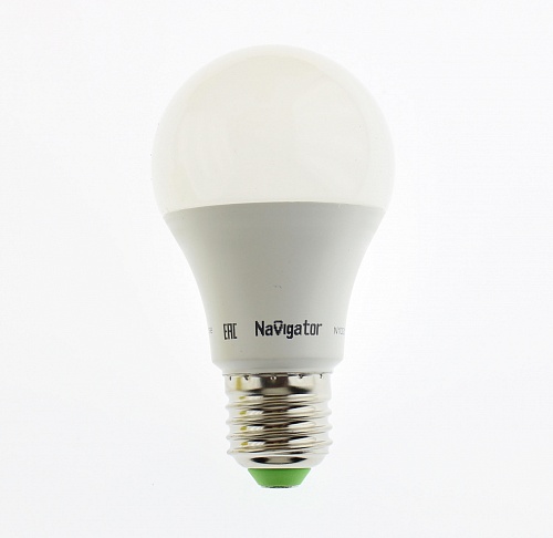 Низковольтная лампа Navigator NLL-A60-10-12/24-4K-E27 (12-24В, 10Вт, аналог 75Вт)