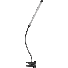 Настольная светодиодная лампа Navigator NDF-C004-7W-4K-BL-LED прищепка, черный