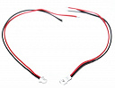 RP03 вилка + розетка на кабель с проводом 0,15м 1.25мм, Разъёмпитания