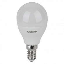 Лампа "шар" светодиодная OSRAM LS CLP100 9W 865 230V FR E14 (замена 100Вт)