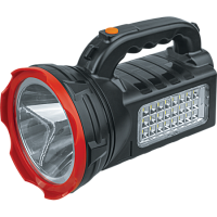 Фонарь-прожектор/кемпинг 3Вт (1led) + 3Вт (24led), 4 режима работы, до 300м, до 12ч, Lead-acid 4.4в 3Ач Navigator (NPT-SP27-ACCU)