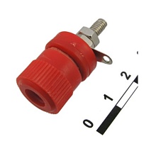 BANAN гнездо 10-0020R (красный,пластик), Разъём