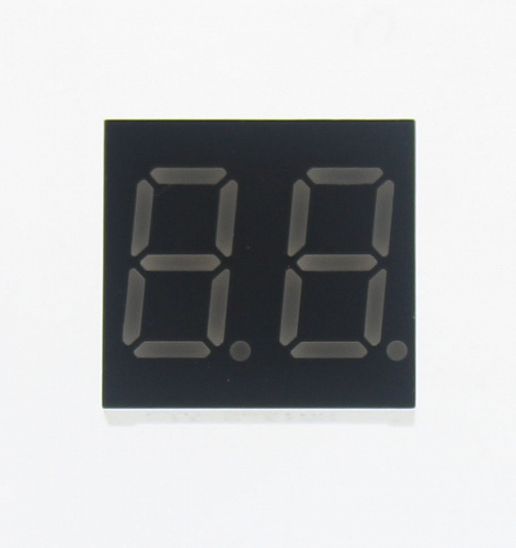 Светодиодный индикатор LED R 2DIG AN FYD-3621AG-11