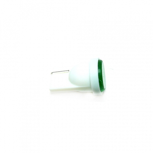 Светодиодная лампа T10 (W5W) 12V 1 COB LED Green