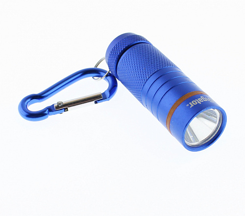 Светодиодный фонарь-брелок Navigator NPT-KC08-S-4LR44 алюм.1LED(1Вт),1 реж, синий