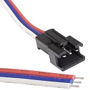 SM-03 вилка на кабель с проводом 0,15м, Разъёмпитания