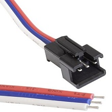 SM-03 вилка на кабель с проводом 0,15м, Разъёмпитания