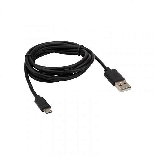 Шнур USB-A (шт) - USBmicro (шт) 1,8м Rexant черный