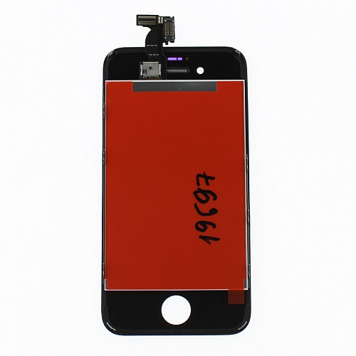 Дисплей для iPhone 4s + тачскрин (черный) с рамкой AAA
