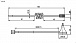 Антенна GSM Ruichi GKT-433-3B3 (3m RG174) SMA штекер