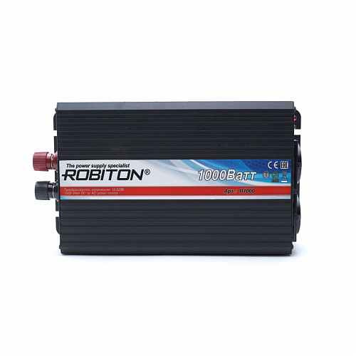 Инвертор 12-220V 1000W Robiton R1000