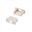 Заглушка для профиля Arlight MIC серая с отверстием