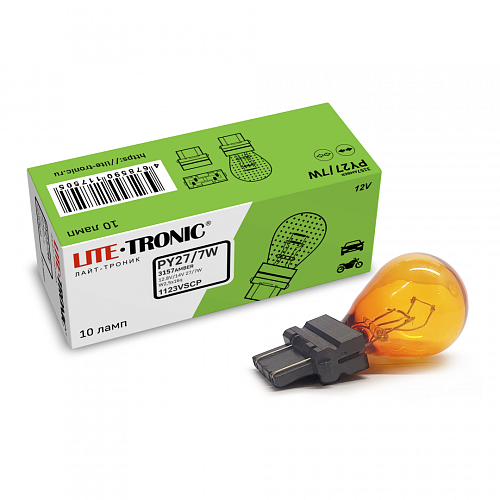 PY27/7W (W2,5x16q) Lite-Tronic 12.8/14V 27/7W 1123VSCP