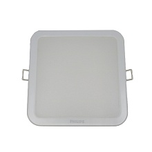 Светильник квадратный Philips DN027B G2 14W 220-240V L150 RU (14Вт, 1200Лм, 6.5К) Без упак, потертости на корпусе