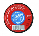 Изолента Terminator IZT1925 fleece черная тканевая, 19мм x 25м х 0.35мм
