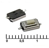 Кнопка тактовая KAN0441-0252B 6x3.5x2.55мм