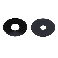 Стекло камеры для Realme 10 4G (RMX3630) (комплект 2 шт.) Черный