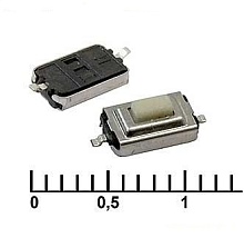 Кнопка тактовая KAN0441-0252B 6x3.5x2.55мм