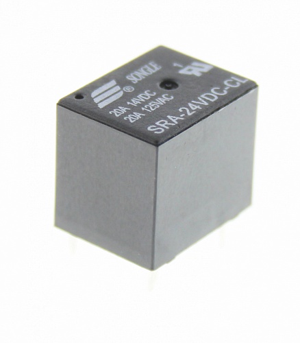 SRA (T74) 24VDС-L-S-С  24VDC, 20A, 1C, Реле электромагнитное SRA (T74) 24VDС-L-S-С  24VDC, 20A, 1C