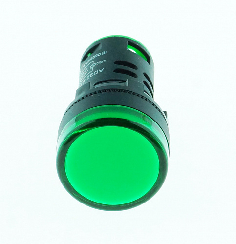 Индикатор AD16-22DS [AD22-22DS] зеленый 220В