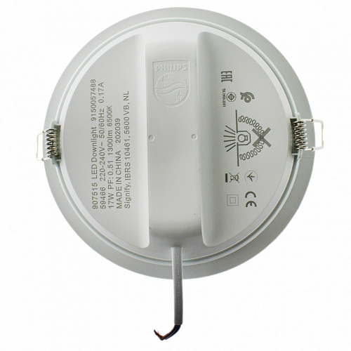 Светильник Philips 59466 MESON 150 17W WH recessed LED (17Вт, 1300Лм, 6.5К)