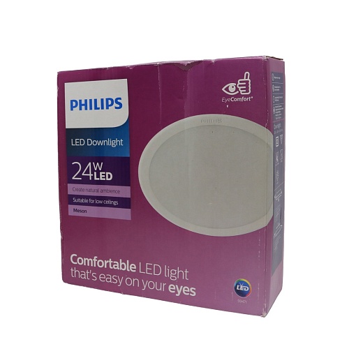 Светильник Philips 59471 MESON 200 24W WH recessed LED (24Вт, 1820Лм, 6,5К) Повреждение упаковки