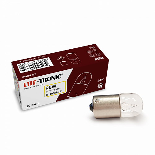 R10W (BA15s) Lite-Tronic 24V 10W 2112VSCP