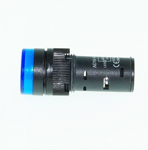 Индикатор ARG2-16FP-W-B24 (AR-AD16-16DS) синий =24В
