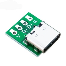 USB3.1 TYPE-C 16PF гнездо на плате 16Pin , Разъём