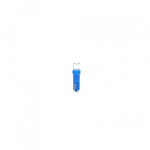 Светодиодная лампа T5 (W1.2W) 12V 1 LED Blue 