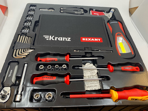 Набор инструментов REXANT Kranz 41 предметов