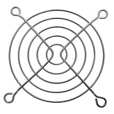 Решетка для вентилятора  80x80мм металл