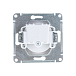 Розетка AtlasDesign с/у 1-ая без з/к без шторок IP20 16А ATN000141 БЕЛЫЙ