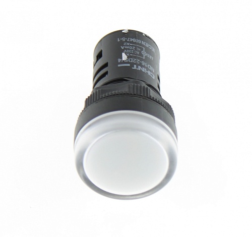 Индикатор бел. ND16-22DS/4w АС230В